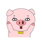 Pink Circle Pig（個別スタンプ：31）