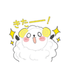 夢ひつじ【1】モコモコでフワフワ可愛い（個別スタンプ：28）