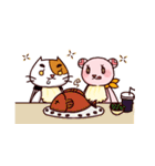 Cute animal life（個別スタンプ：6）