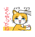 涙目ぬ猫（個別スタンプ：40）