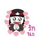 police za（個別スタンプ：38）