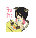 Nikki the Neko Girl（個別スタンプ：5）