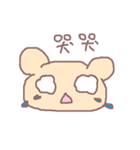 HELLO BEAR FACE（個別スタンプ：3）