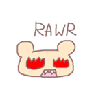 HELLO BEAR FACE（個別スタンプ：5）