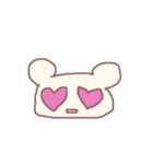 HELLO BEAR FACE（個別スタンプ：6）