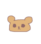 HELLO BEAR FACE（個別スタンプ：7）