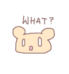 HELLO BEAR FACE（個別スタンプ：12）