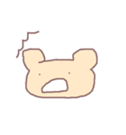 HELLO BEAR FACE（個別スタンプ：17）