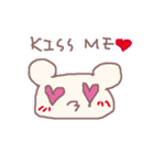 HELLO BEAR FACE（個別スタンプ：18）