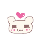 HELLO BEAR FACE（個別スタンプ：21）