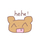 HELLO BEAR FACE（個別スタンプ：23）