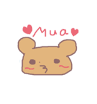 HELLO BEAR FACE（個別スタンプ：37）