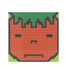 8-bit pixel トマト家族（個別スタンプ：1）