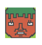 8-bit pixel トマト家族（個別スタンプ：26）