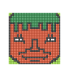8-bit pixel トマト家族（個別スタンプ：27）