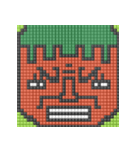 8-bit pixel トマト家族（個別スタンプ：29）
