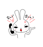 かわいこちゃんとうさぎたち（個別スタンプ：21）