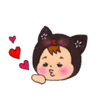 黒猫のビオラ（個別スタンプ：7）