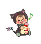 黒猫のビオラ（個別スタンプ：10）