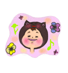 黒猫のビオラ（個別スタンプ：11）