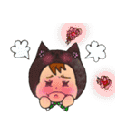黒猫のビオラ（個別スタンプ：14）