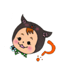 黒猫のビオラ（個別スタンプ：18）