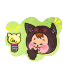 黒猫のビオラ（個別スタンプ：19）