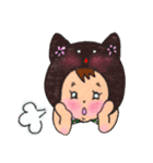 黒猫のビオラ（個別スタンプ：20）
