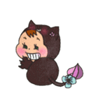 黒猫のビオラ（個別スタンプ：25）