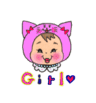 黒猫のビオラ（個別スタンプ：35）