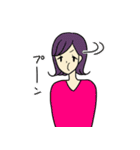 ゆるくてかわいい女の子のスタンプ（個別スタンプ：15）