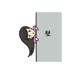 ゆるくてかわいい女の子のスタンプ（個別スタンプ：25）