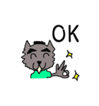 Da Zhi Wolf~Yuan Yuan（個別スタンプ：36）