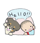 オーストラリアンシェパードセラとKちゃん（個別スタンプ：28）