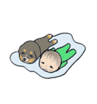 オーストラリアンシェパードセラとKちゃん（個別スタンプ：35）