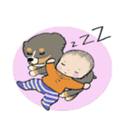 オーストラリアンシェパードセラとKちゃん（個別スタンプ：36）