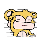 ペットのネズミ布丁！（個別スタンプ：21）