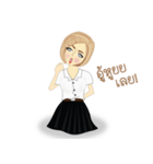 chinese girl strong（個別スタンプ：19）