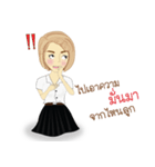 chinese girl strong（個別スタンプ：23）