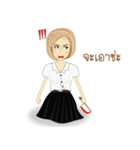 chinese girl strong（個別スタンプ：25）