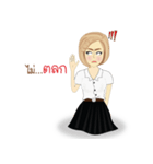 chinese girl strong（個別スタンプ：27）
