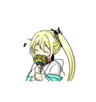 菊と一緒（個別スタンプ：24）