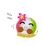 Natsu the beach ball（個別スタンプ：3）