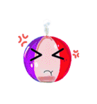 Natsu the beach ball（個別スタンプ：32）