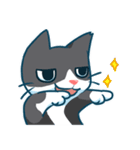 Tuxedo cat - chun chun（個別スタンプ：4）