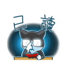 Tuxedo cat - chun chun（個別スタンプ：28）