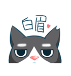 Tuxedo cat - chun chun（個別スタンプ：38）