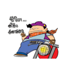 BuffToon v2 biker（個別スタンプ：8）