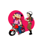 BuffToon v2 biker（個別スタンプ：20）