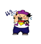 BuffToon v2 biker（個別スタンプ：26）